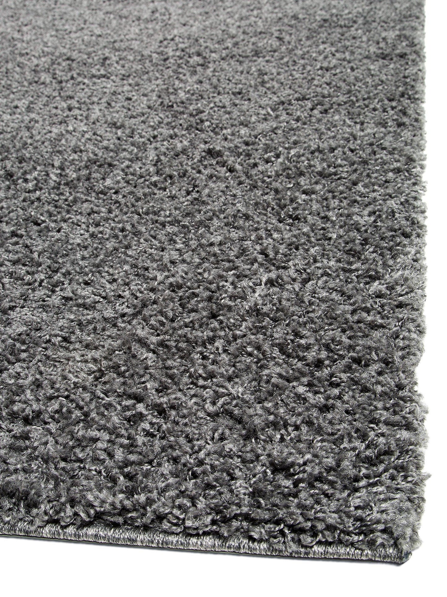 Covor Shaggy Swirls Dark Grey