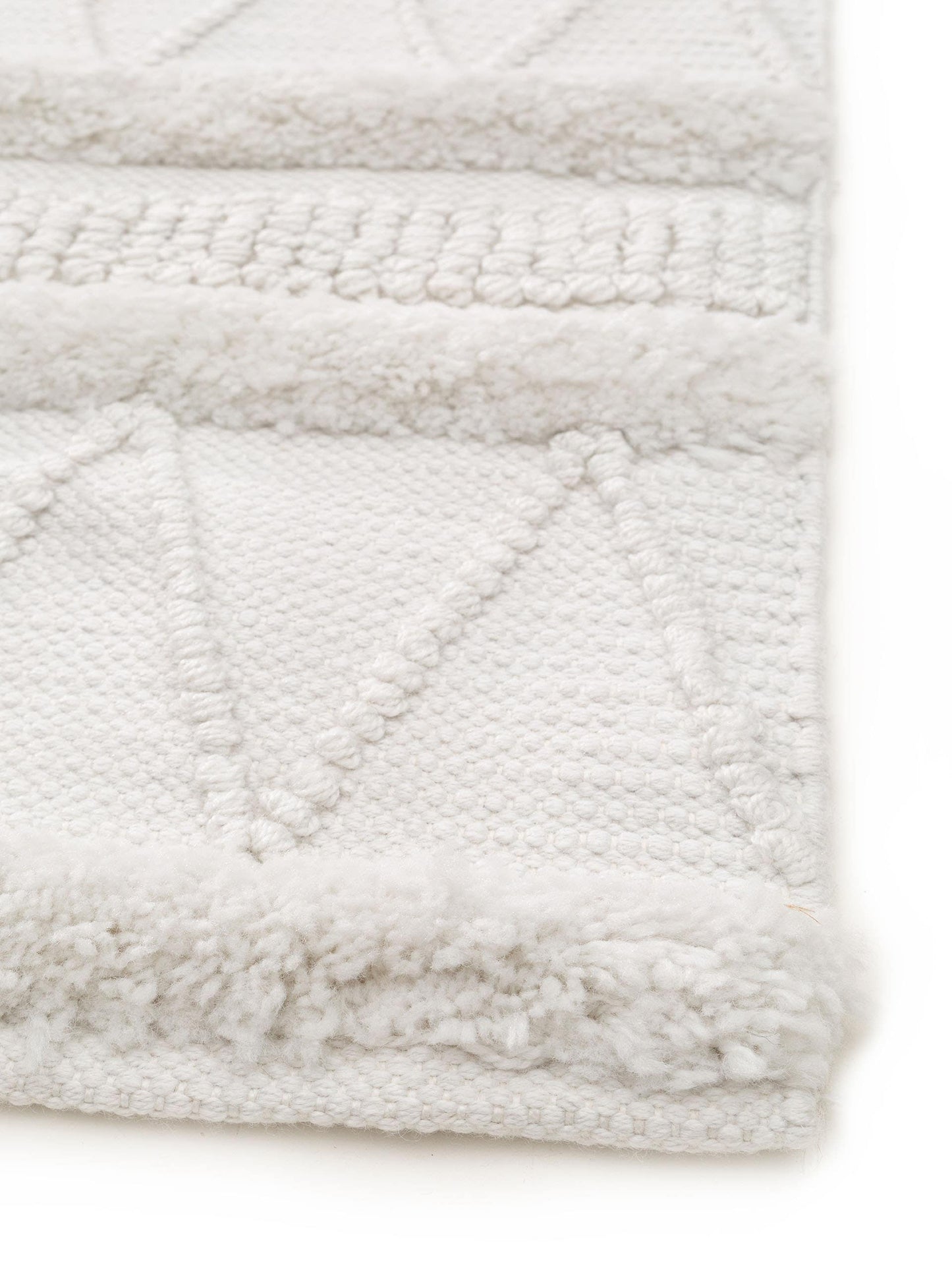 Covor din materiale reciclate Toni Ivory