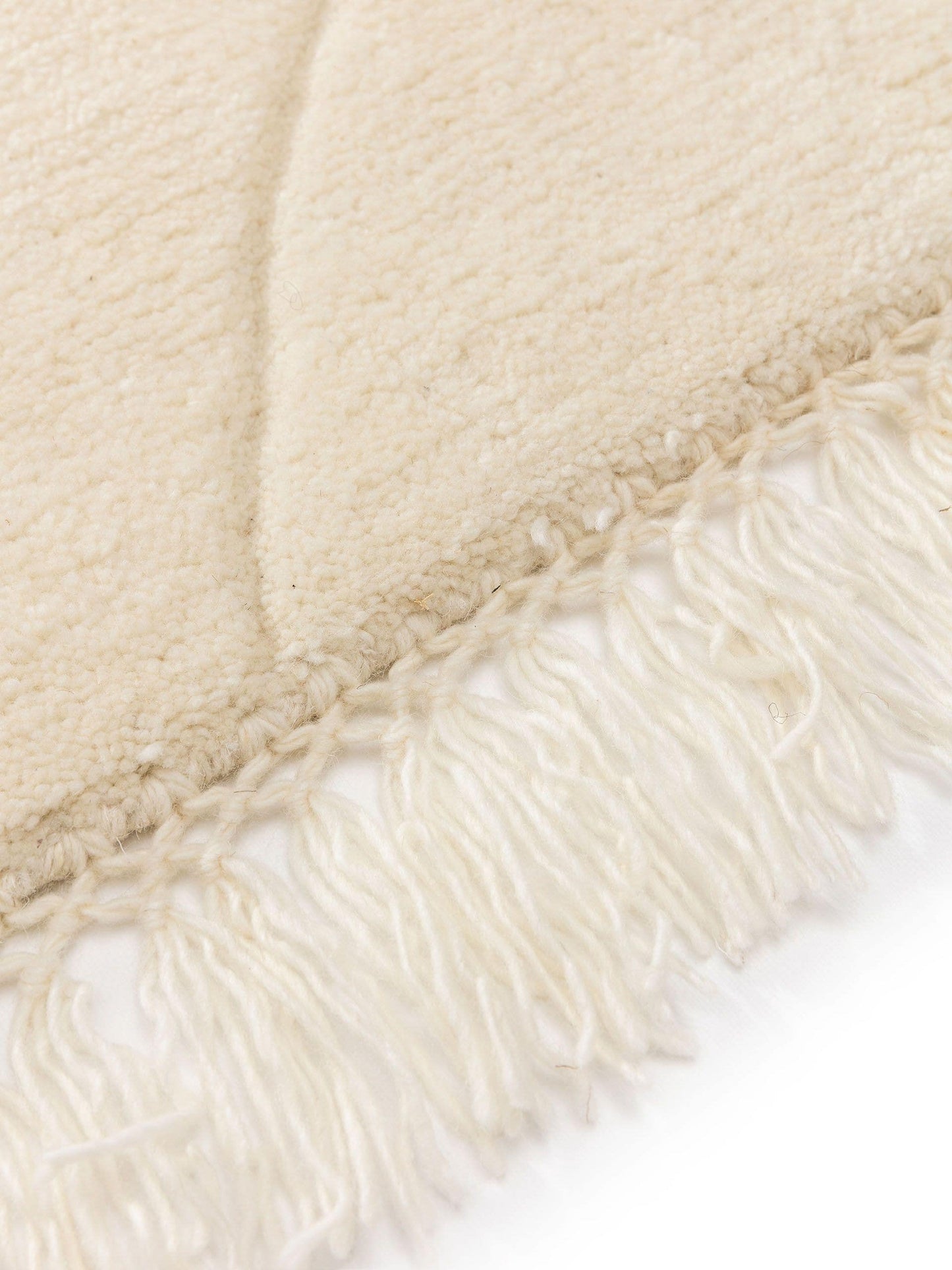 Covor de lână Maroc Ivory