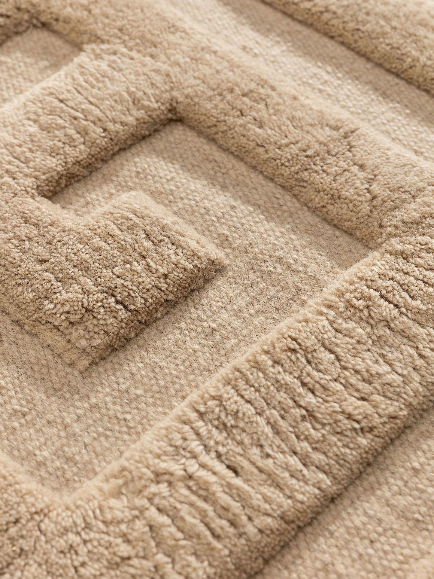 Covor de lână Minos Beige