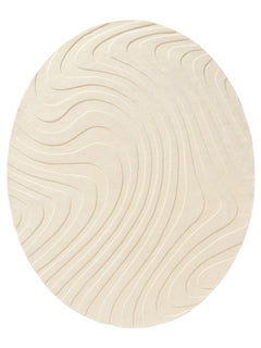 Covor de lână Magma Cream