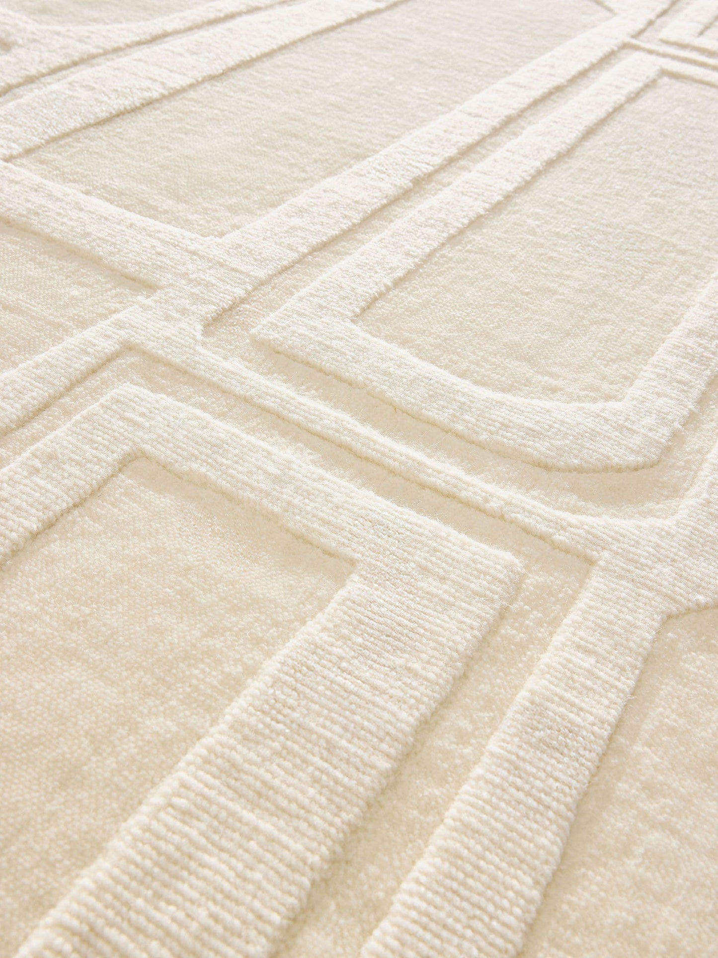 Covor de lână Zino Cream