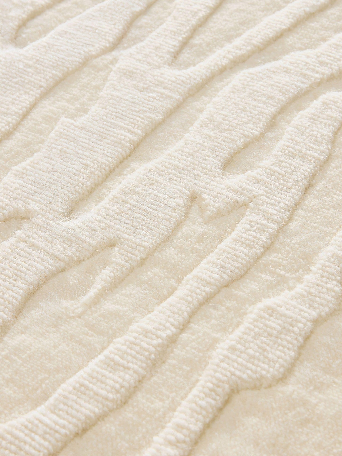 Covor de lână Zino Cream