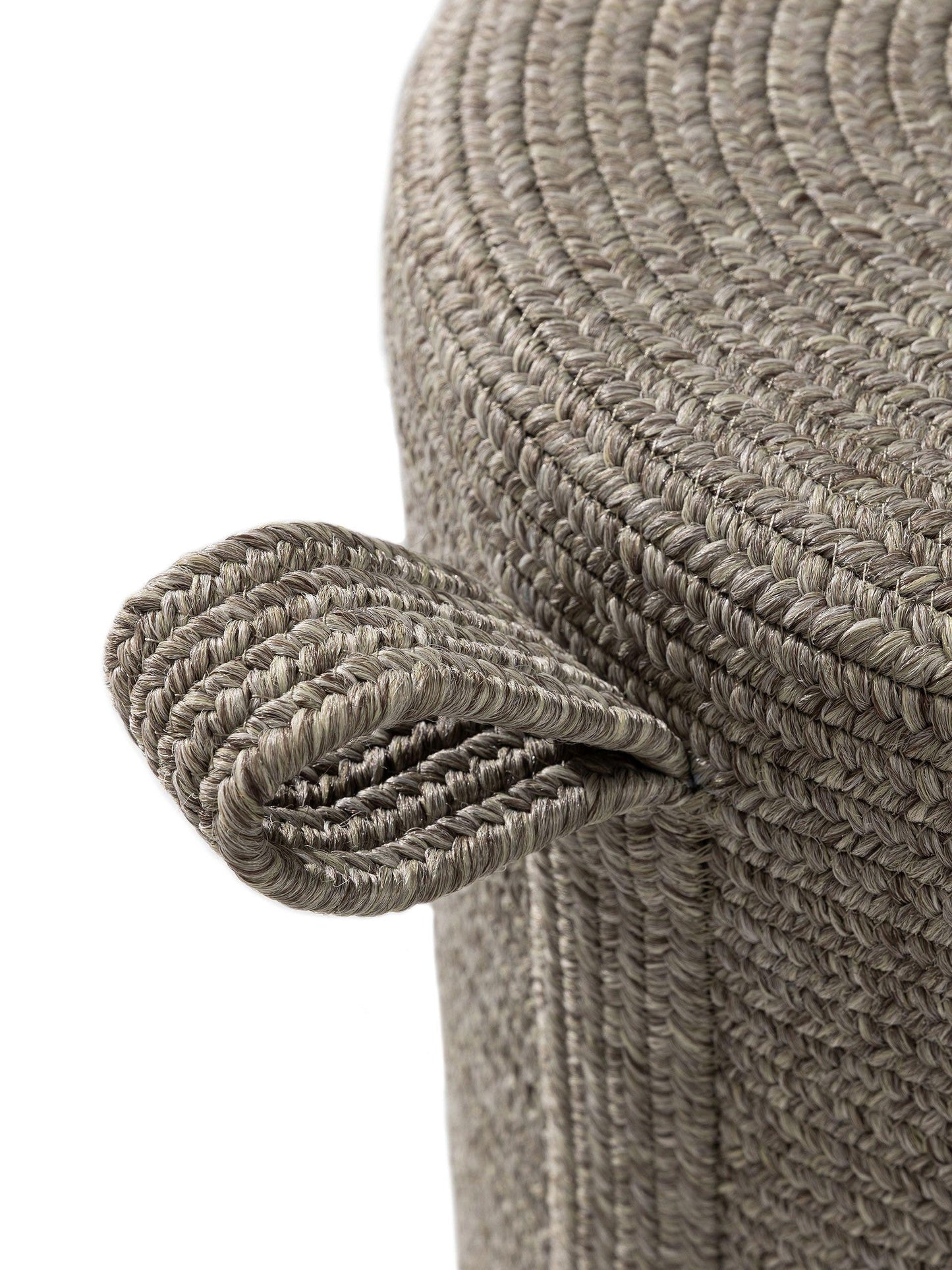 In- & Outdoor Pouf/taburet Noe Grey/Taupe