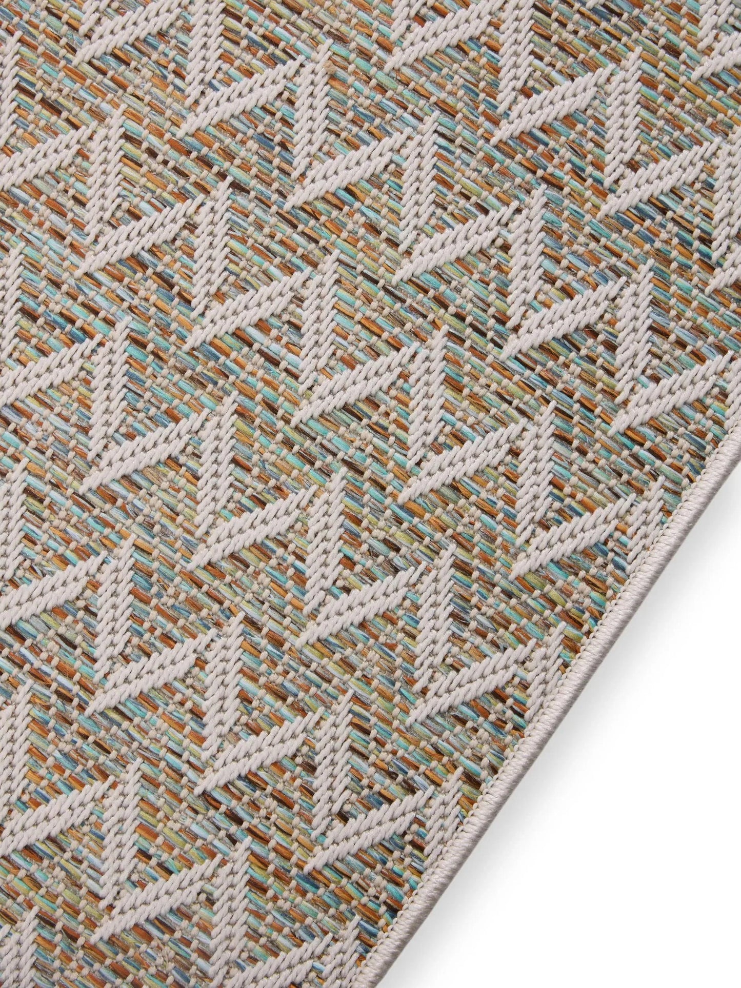 Covor interior/exterior Agra Blue/Cream