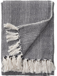 Cotton Pătură Alisea Charcoal