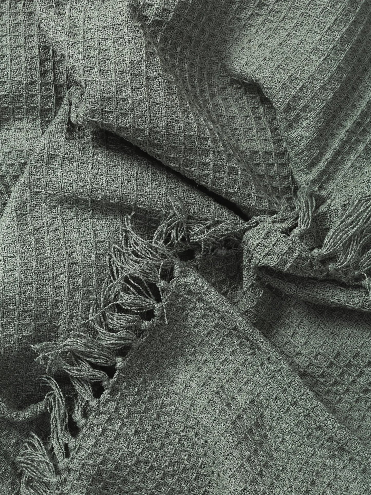 Cotton Pătură Amalia Light Green
