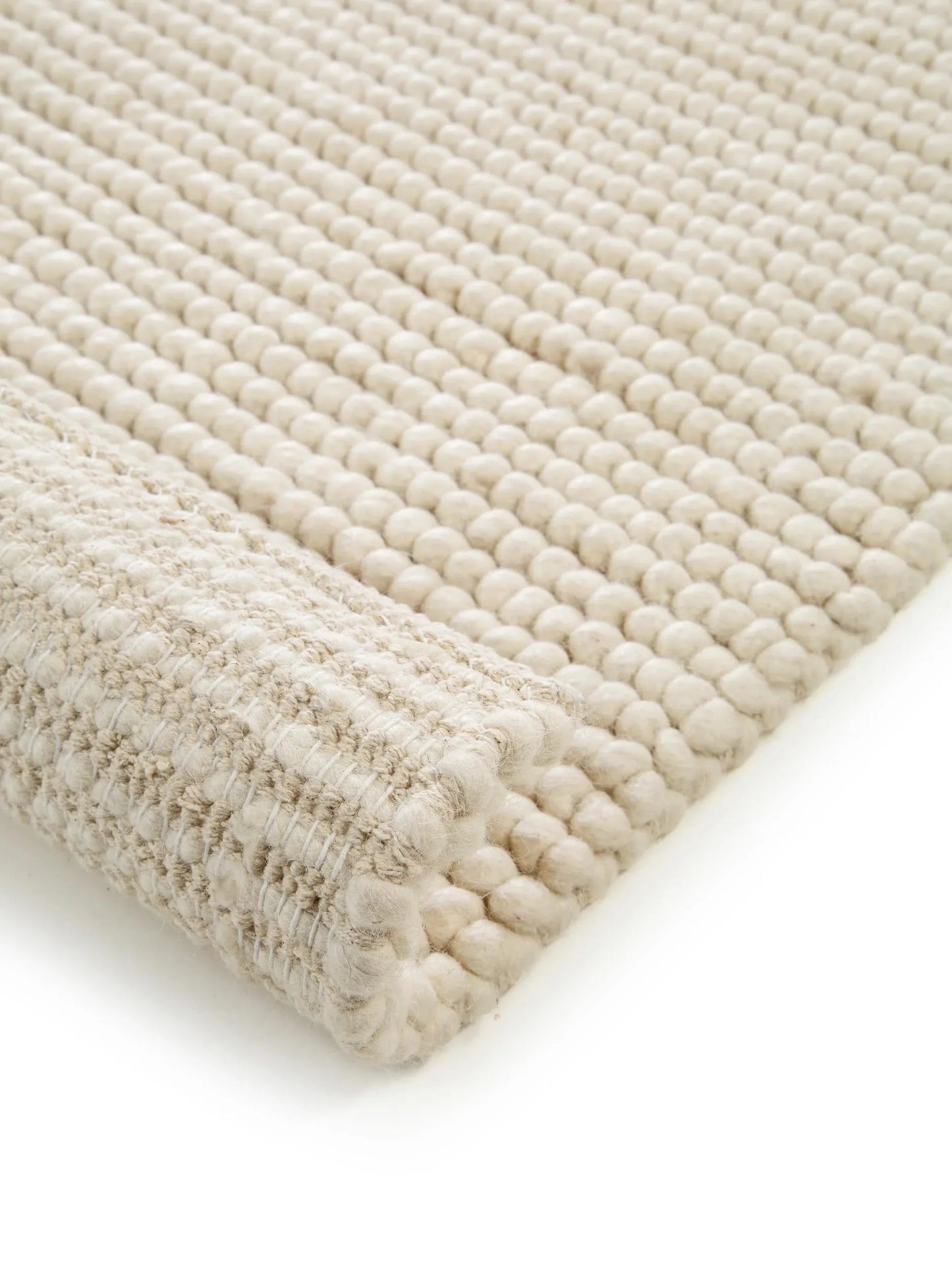 Covor de lână Beads Cream