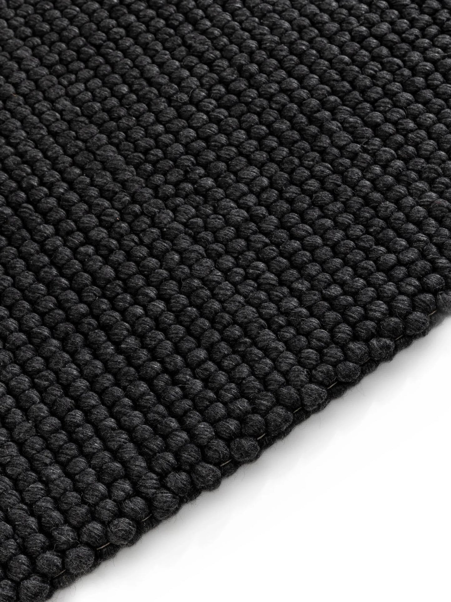 Traversă din lână Beads Charcoal