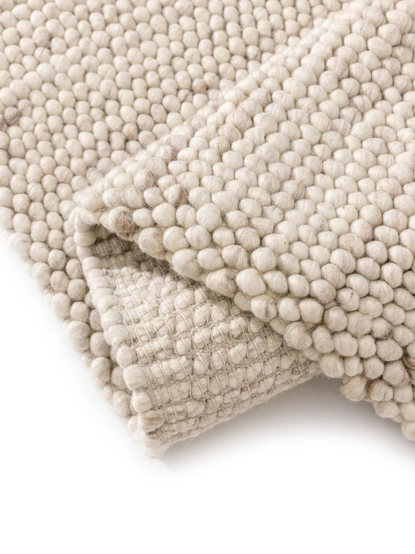 Covor de lână Beads Beige