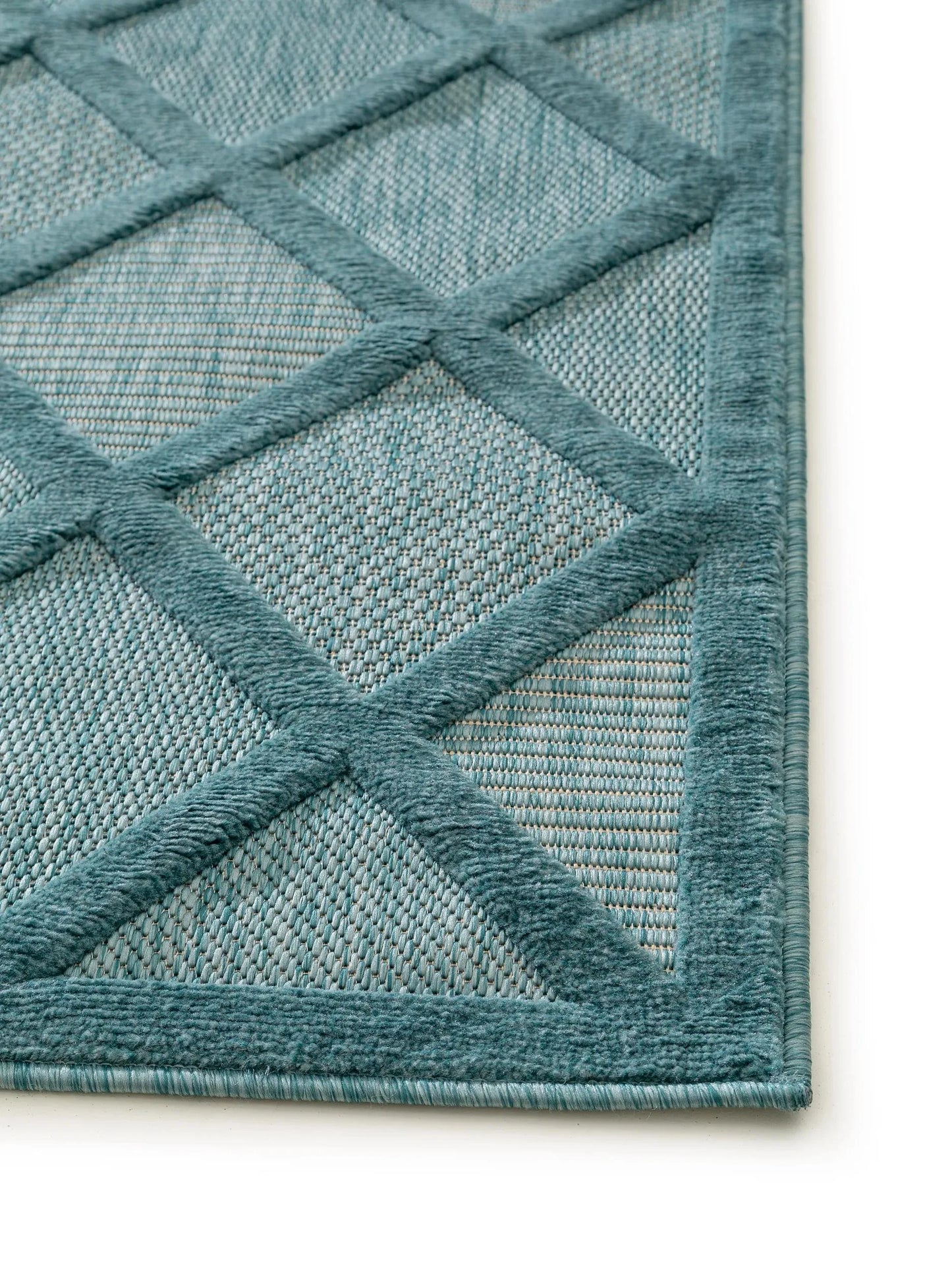 Covor interior/exterior Bonte Turquoise