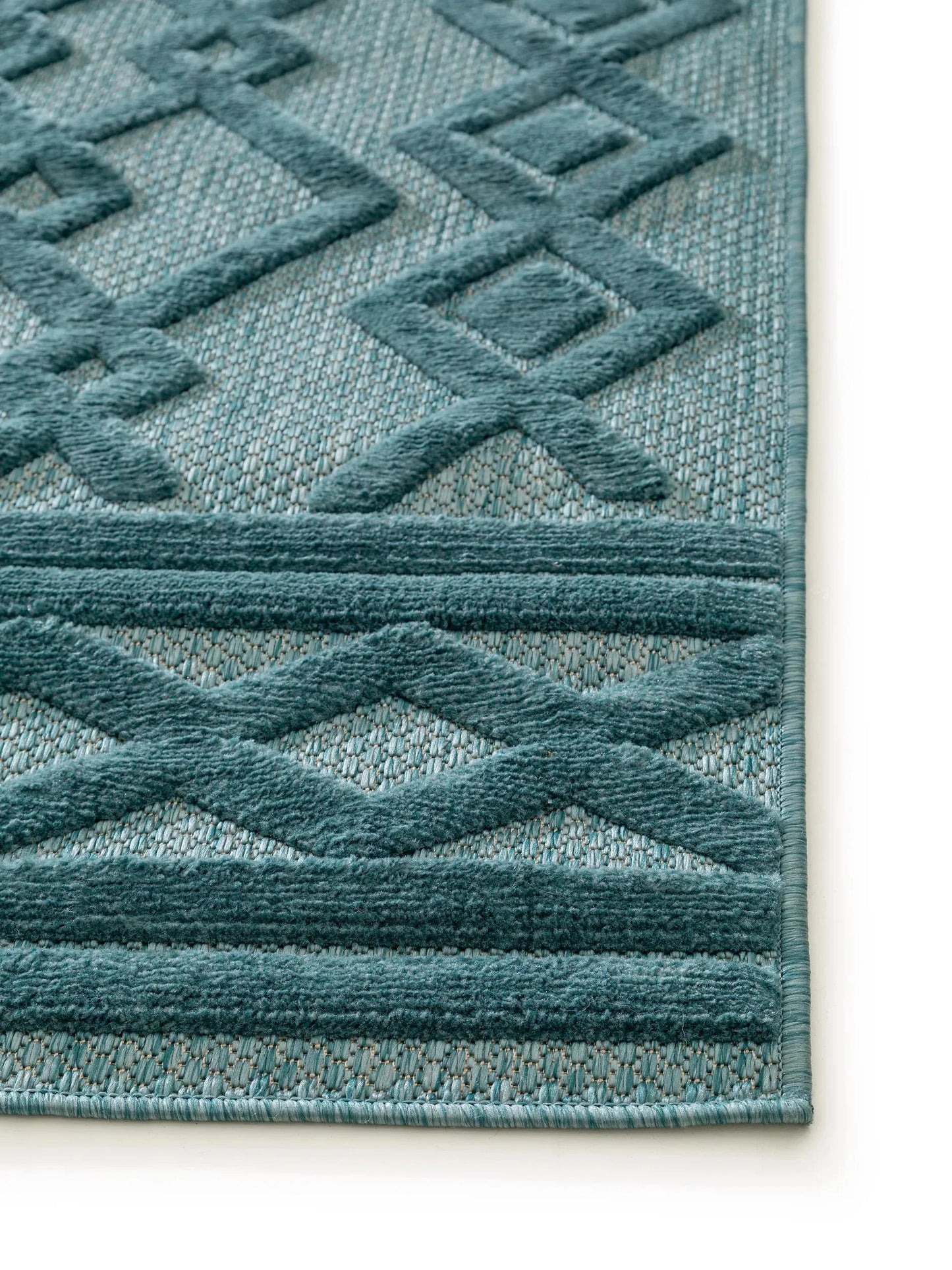 Covor interior/exterior Bonte Turquoise