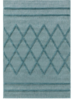 Covor interior/exterior Bonte Turquoise