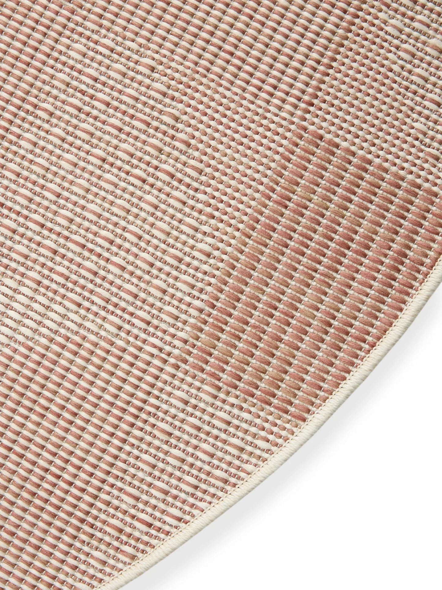 Covor rotund interior/exterior Bronco Terracotta