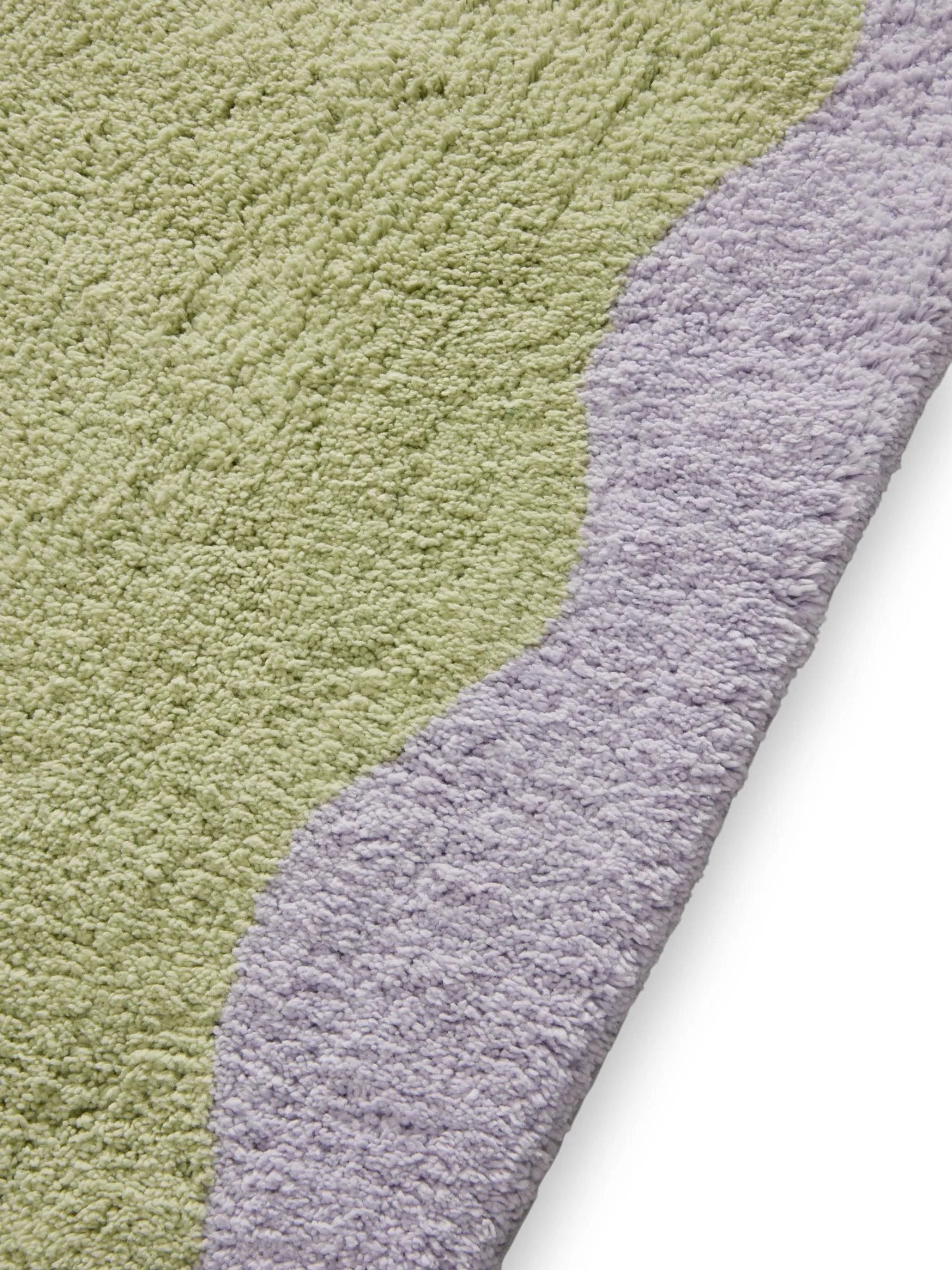 Covor de baie Cara Green/Purple
