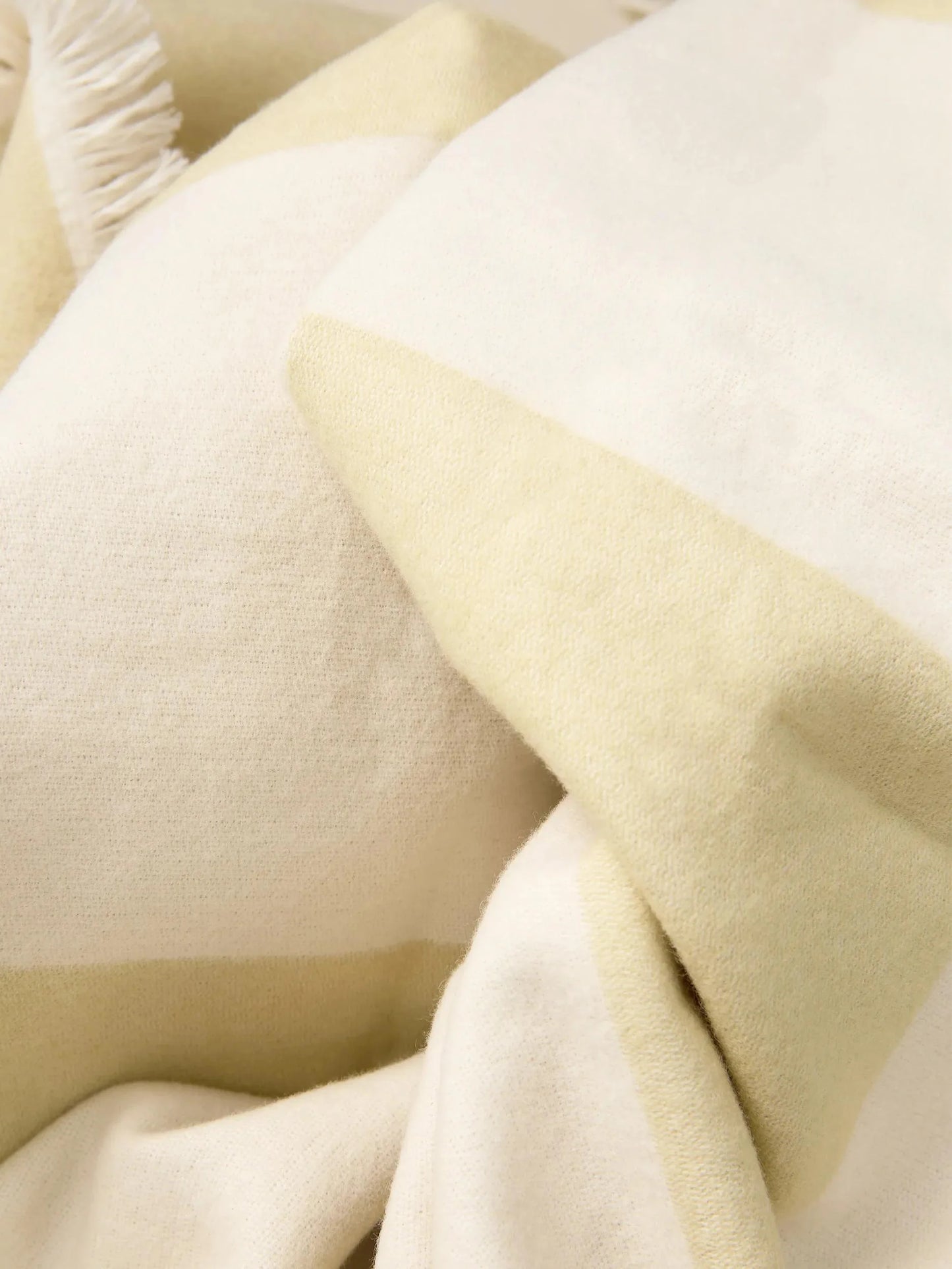 Pătură de bumbac Caro Green