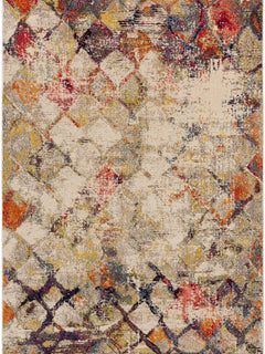 Covor Casa Beige/Multicolour