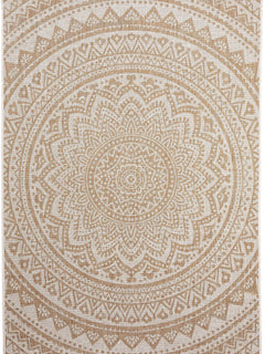 Covor interior/exterior Cleo Cream/Beige
