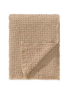 Cotton Pătură Cloe Beige