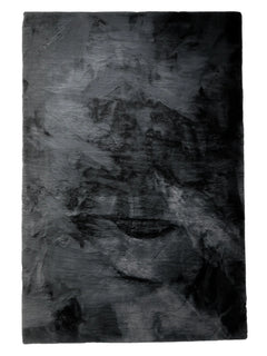 Imitație blană Covor Dave Charcoal