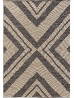 Covor țesătură plată Elena Beige/Brown