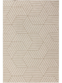 Covor țesătură plată Elena Cream/Beige