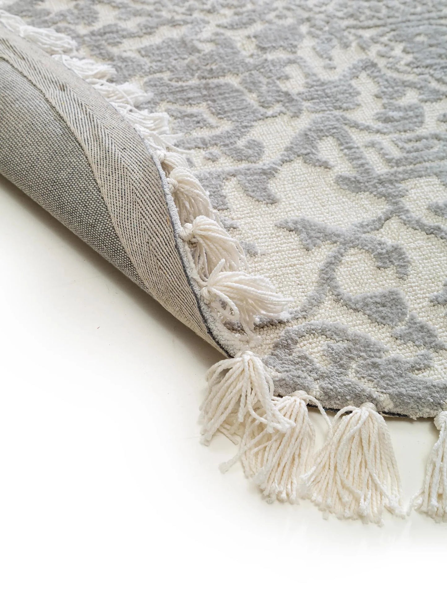 Covor rotund Elias Grey