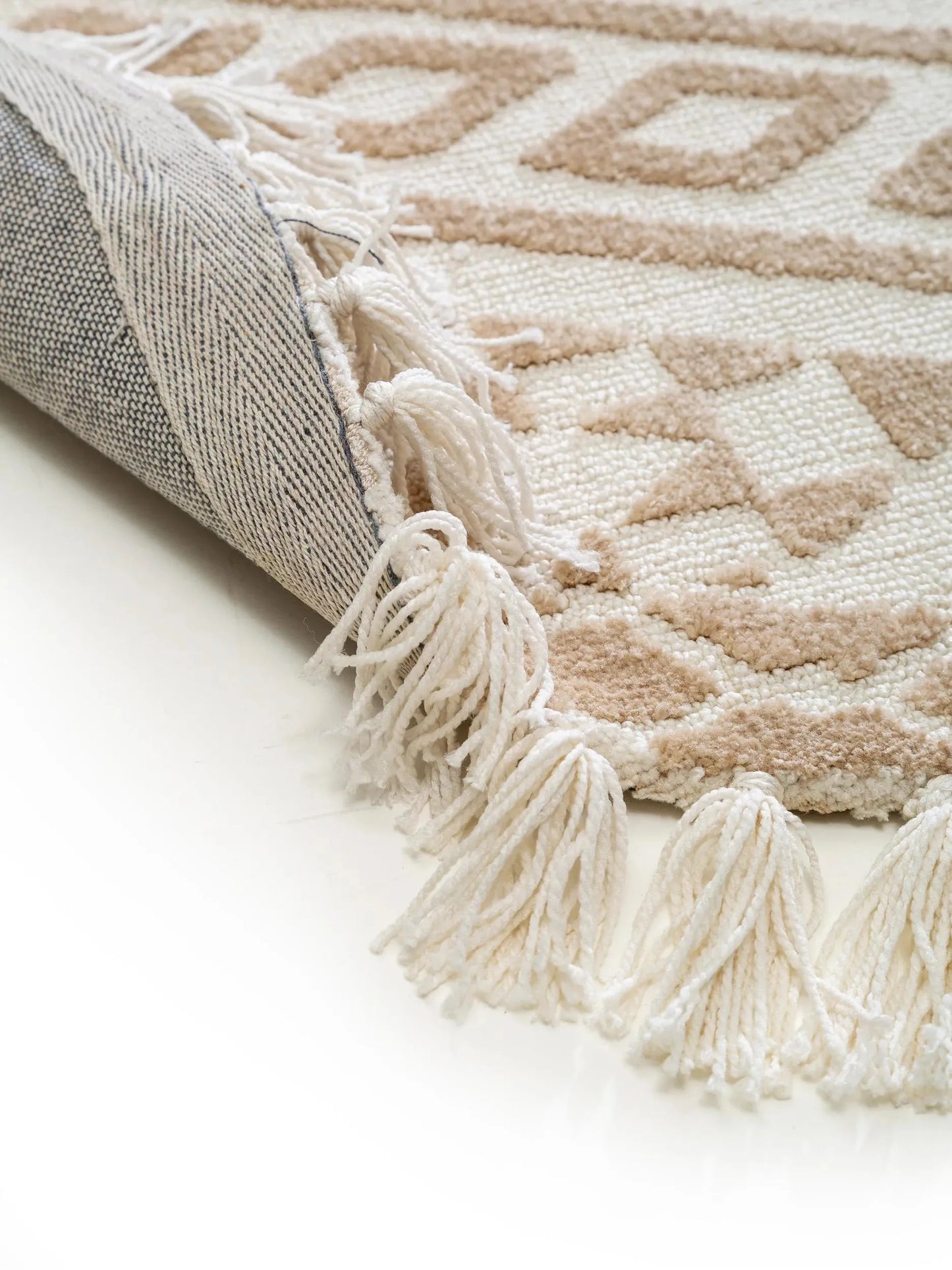 Covor rotund Elias Beige