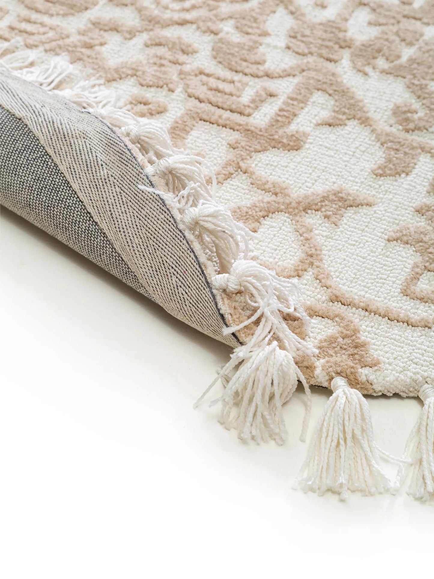 Covor rotund Elias Beige