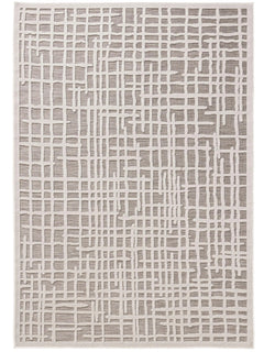 Covor interior/exterior Flora Grey