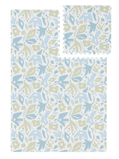 Playmat Flora Blue