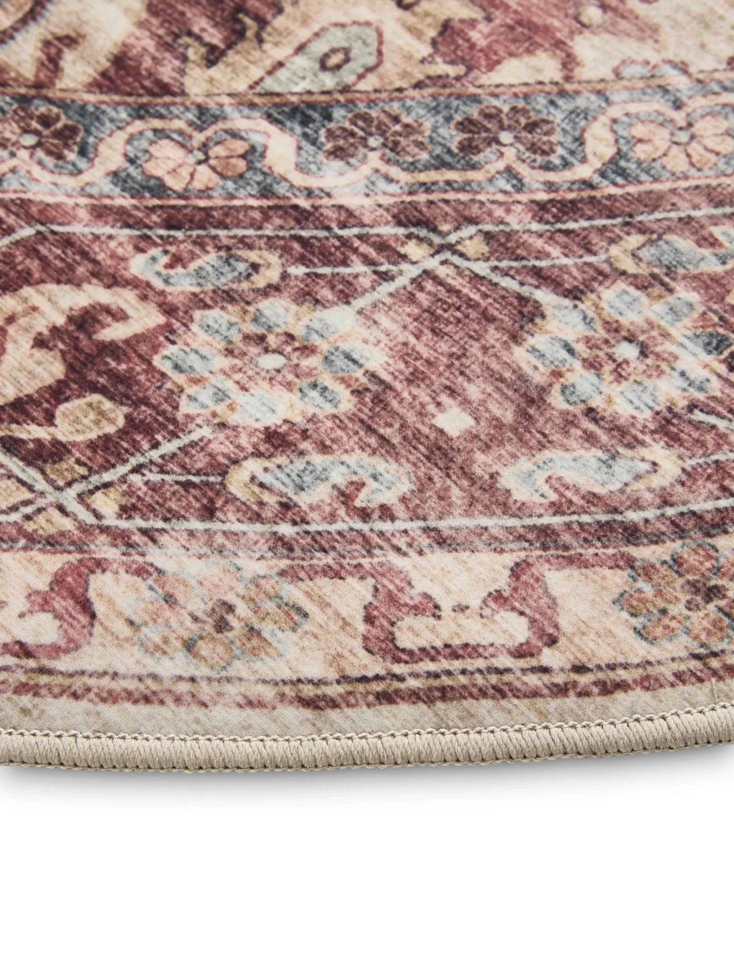 Covor lavabil George Multicolour/Pink
