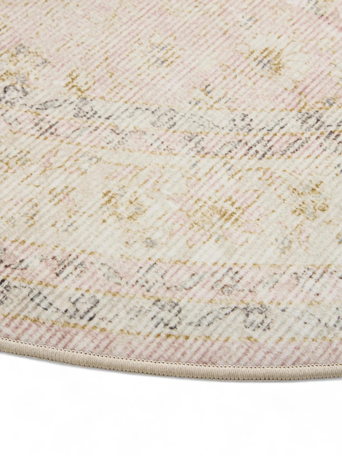 Covor lavabil George Beige/Rose