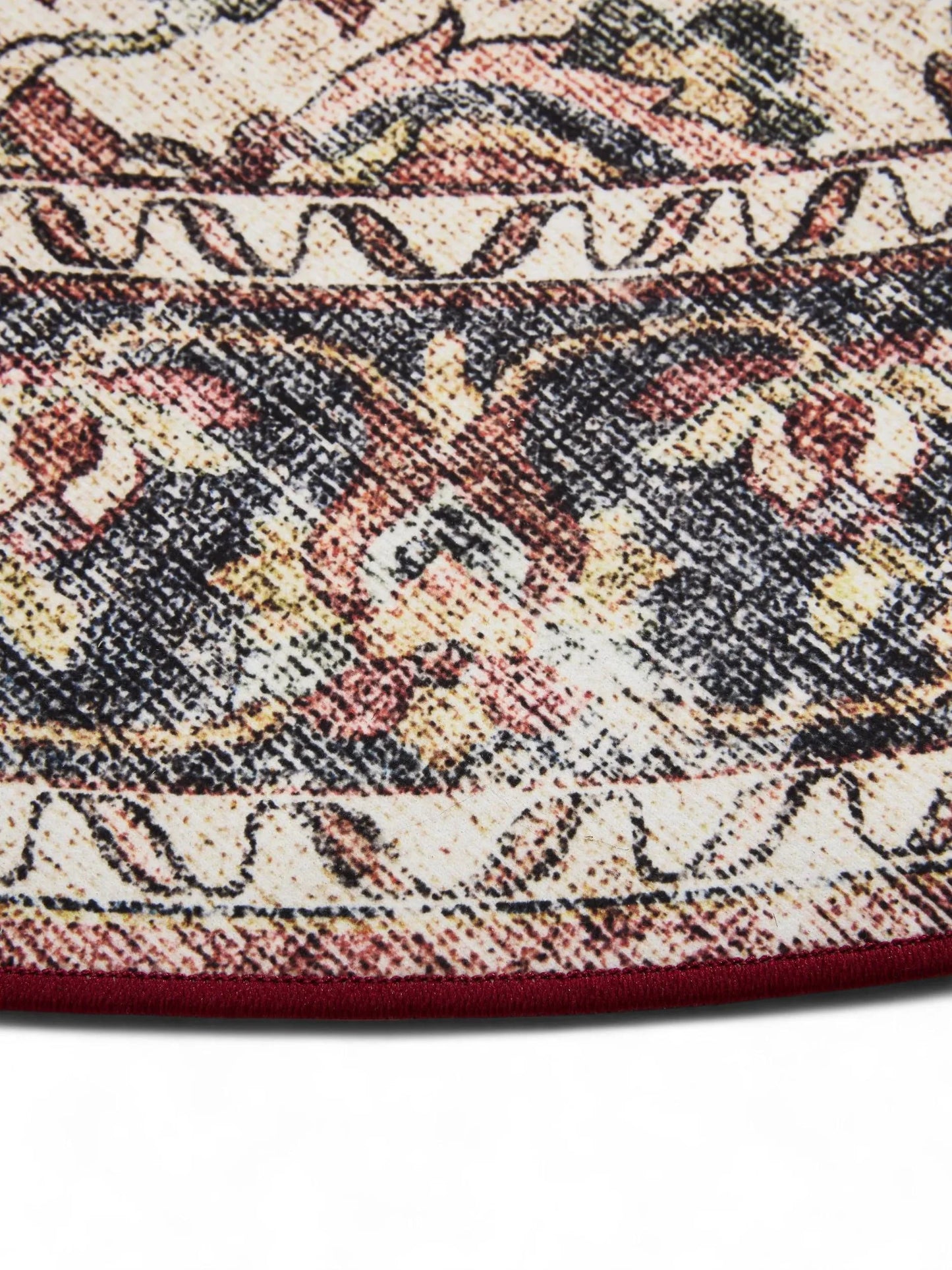 Covor lavabil George Multicolour/Red