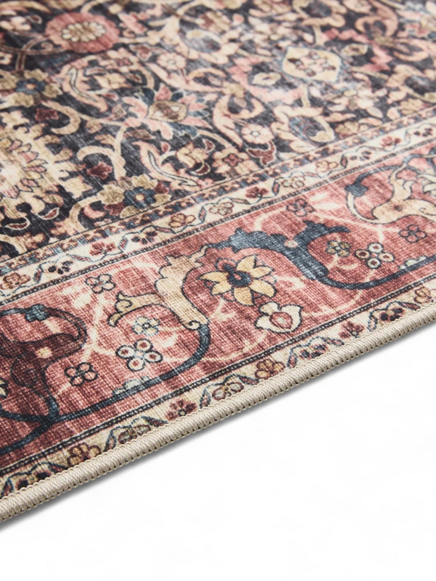 Covor lavabil George Multicolour/Red