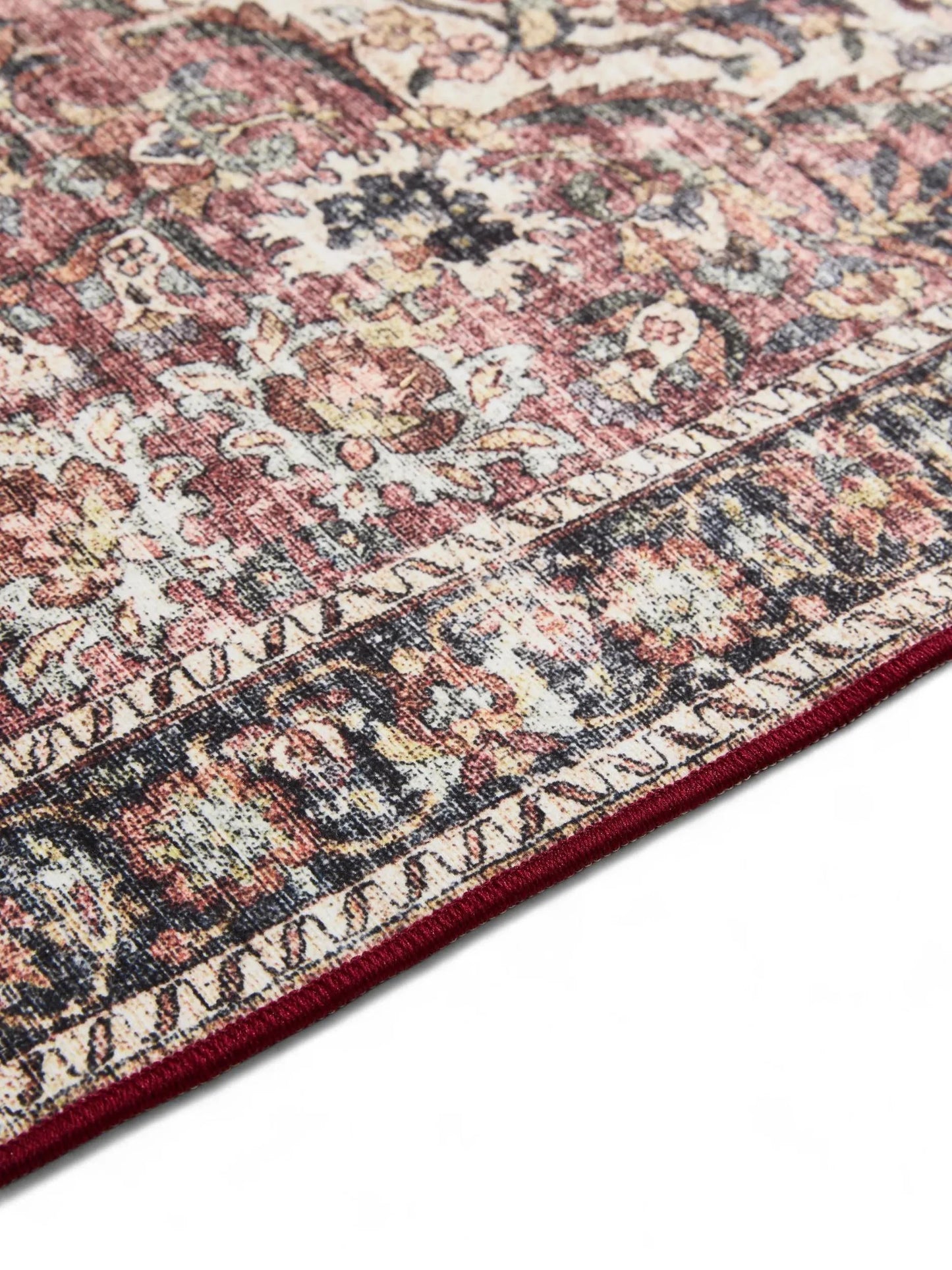 Covor lavabil George Multicolour/Red