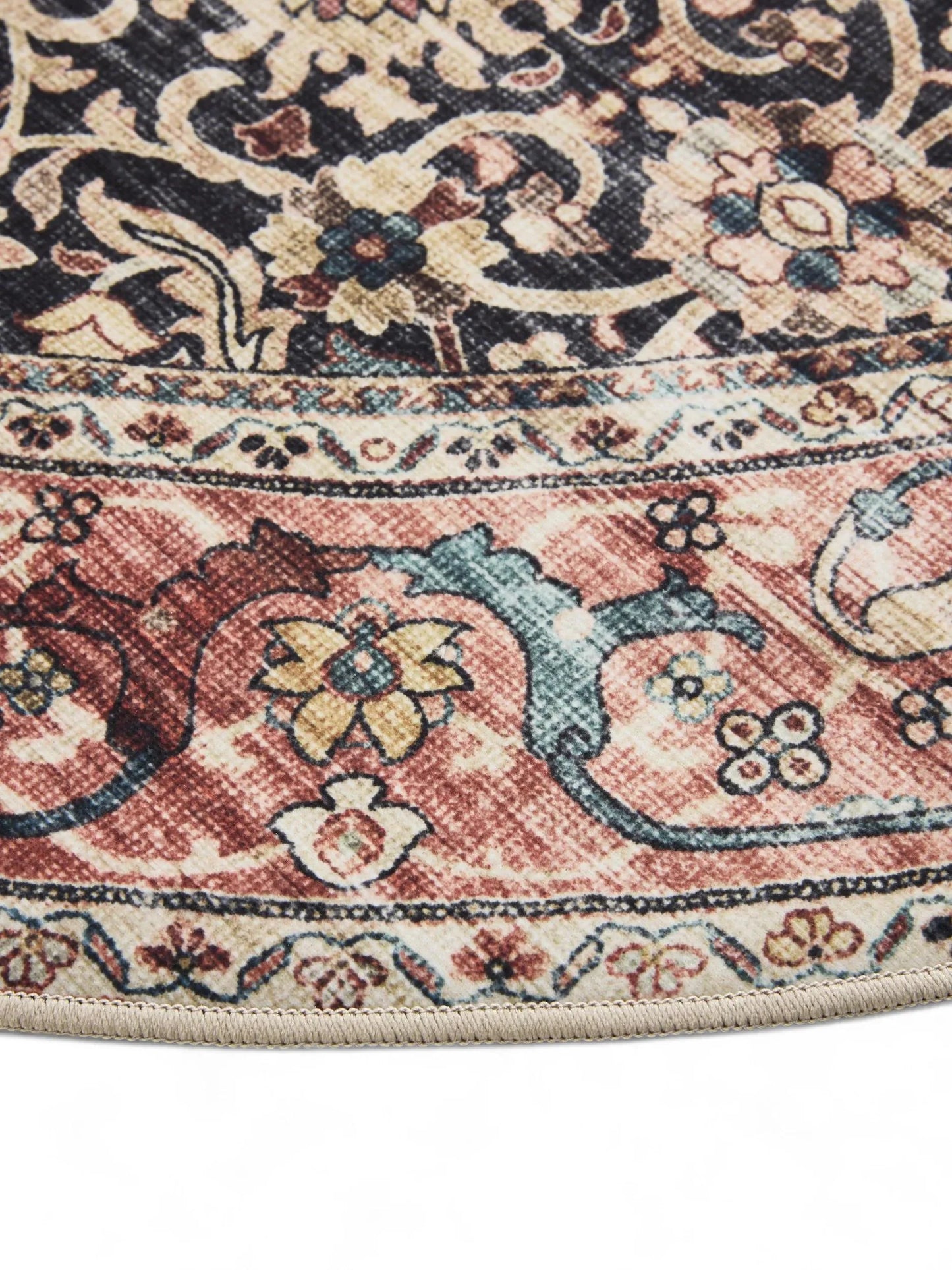 Covor lavabil George Multicolour/Red