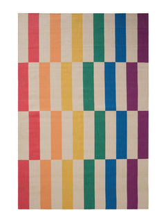Covor țesătură plată Judith Multicolour