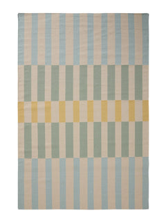 Covor țesătură plată Judith Multicolour/Blue