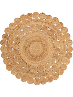 Covor iută Jutta Light Brown
