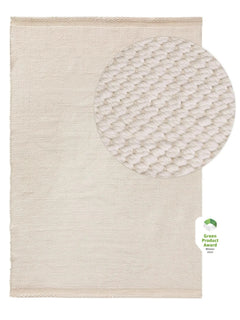 Covor Made From Recycled Material Kiah Cream