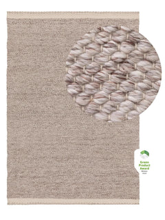 Covor Made From Recycled Material Kiah Cream/Taupe