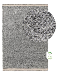 Covor Made From Recycled Material Kiah Grey