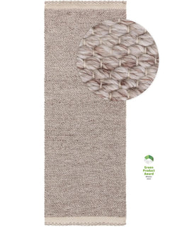 Covor Made From Recycled Material Kiah Cream/Taupe