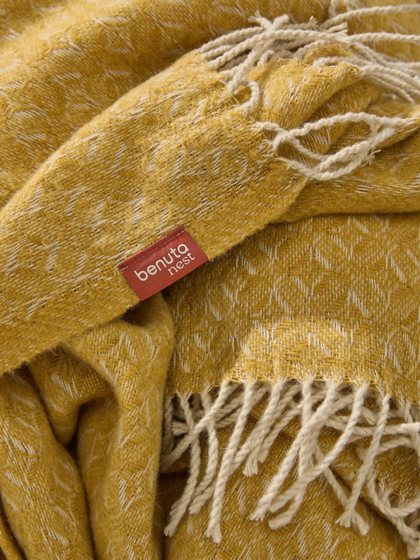 Pătură Liana Yellow