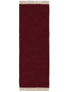 Covor de lână Liv Dark Red