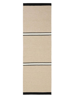 Traversă din lână Livio Beige/Black
