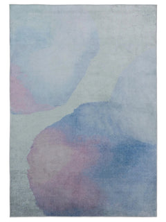 Covor lavabil Luna Grey/Blue