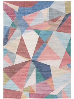 Covor lavabil Mara Multicolour/Pink