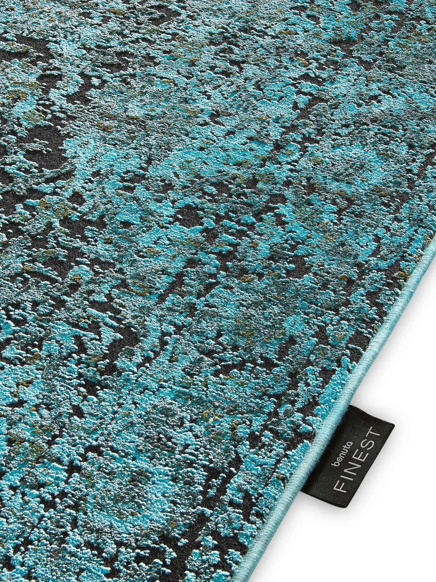 Covor din vâscoză Medea Turquoise